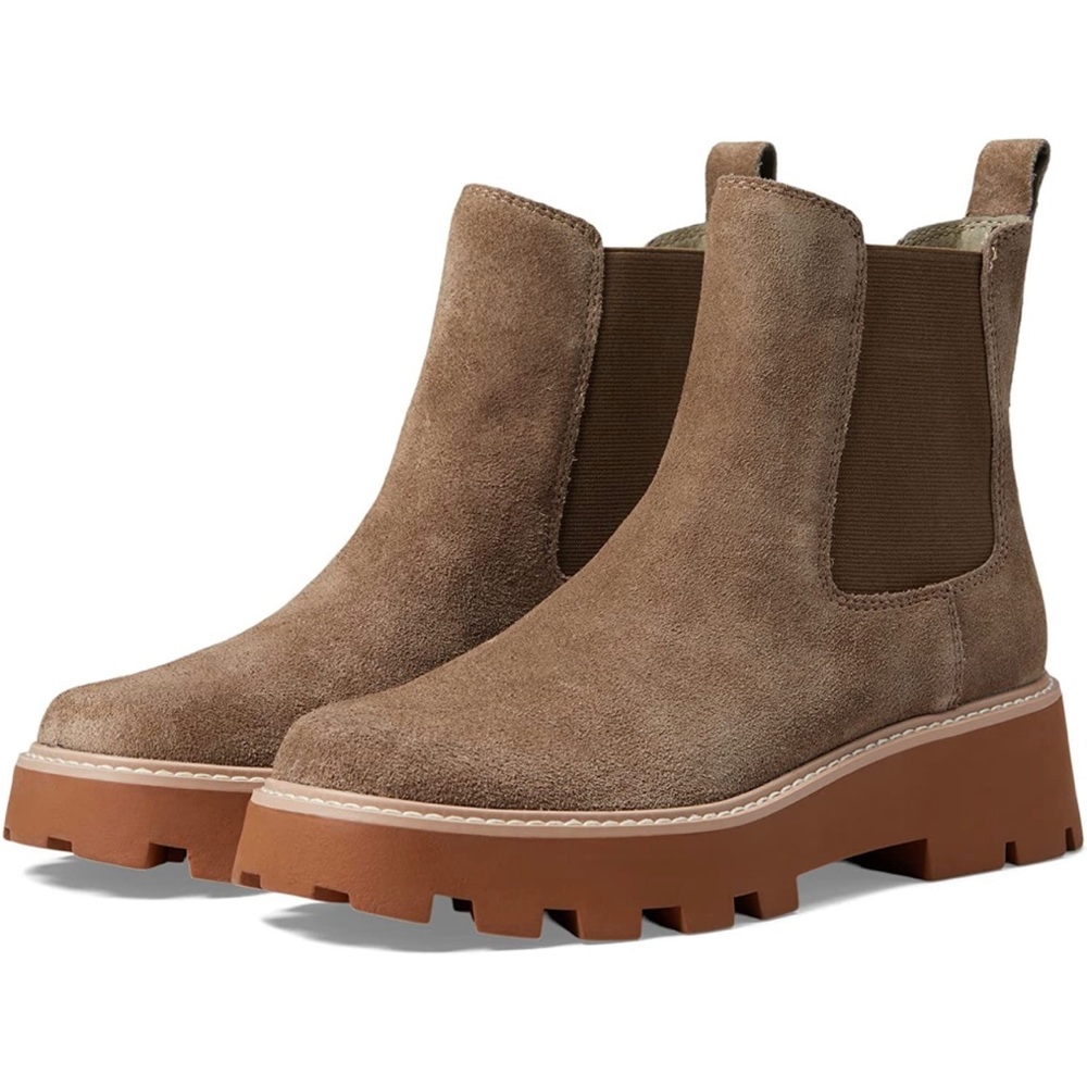 DOLCE VITA Jaelyn Sage Suede Chelsea Boots
